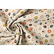 Oeko-Tex® Nid d’Abeille Guépard Beige Oeko-Tex® Nid d’Abeille Guépard Beige