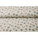 Oeko-Tex®  Tessuto di Mussola Arcobaleno Grigio Chiaro