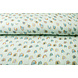 Oeko-Tex® Tessuto di Mussola Arcobaleno Azzurro Chiaro-Verde Oeko-Tex® Tessuto di Mussola Arcobaleno Azzurro Chiaro-Verde