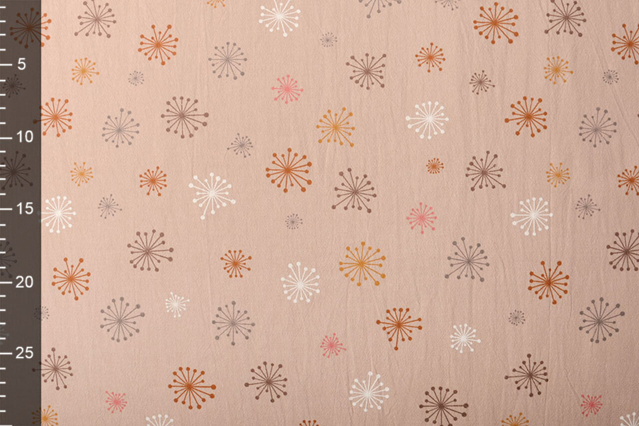 Oeko-Tex®  100% Gewaschene Baumwolle Löwenzahn Puderrosa Oeko-Tex®  100% Gewaschene Baumwolle Löwenzahn Puderrosa