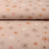 Oeko-Tex®  100% Gewaschene Baumwolle Löwenzahn Puderrosa Oeko-Tex®  100% Gewaschene Baumwolle Löwenzahn Puderrosa