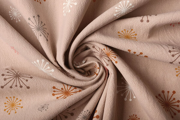 Oeko-Tex®  100% Washed Cotton Dandelion Powder Pink Oeko-Tex®  100% Washed Cotton Dandelion Powder Pink