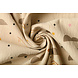 Oeko-Tex®  100 % Coton Lavé Arc-en-Ciel Nuages Sable Clair