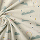 Oeko-Tex®  100% Gewaschene Baumwolle Regenbogenwolken Creme