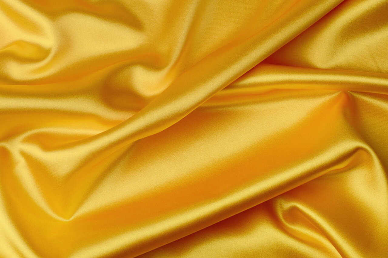 Stretch Satin Yellow