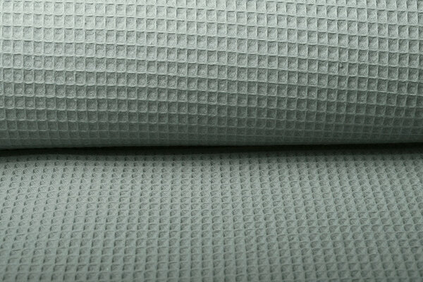 Oeko-Tex®  Wafel Katoen Oud Groen Oeko-Tex®  Wafel Katoen Oud Groen