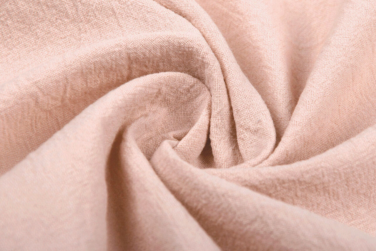 Oeko-Tex®  100% Gewaschene Baumwolle Hellpuderrosa