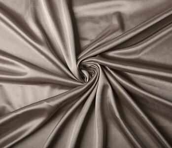 Charmeuse Lining Dark Taupe