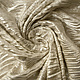 Pleated Lamé Light Gold