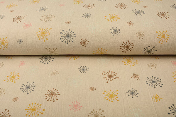 Oeko-Tex®  100% Washed Cotton Dandelion Light Sand