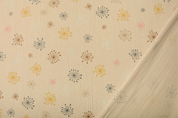 Oeko-Tex® 100 % Coton Lavé Pissenlit Sable Clair Oeko-Tex® 100 % Coton Lavé Pissenlit Sable Clair