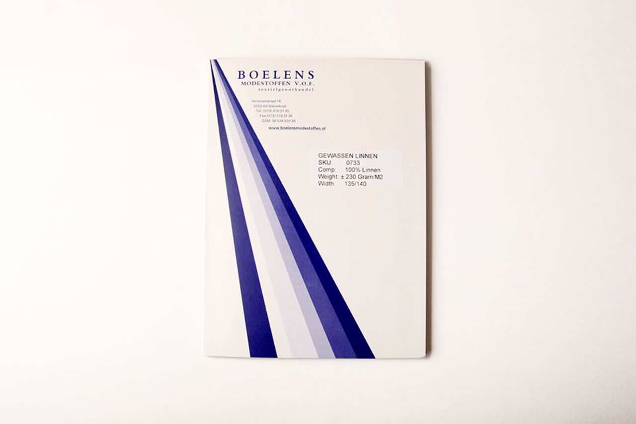 Samplecard Washed Linen