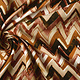 100% Viscose Confuso ZigZag Red