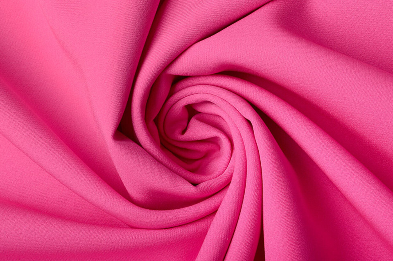 Crepe Stretch Fuchsia