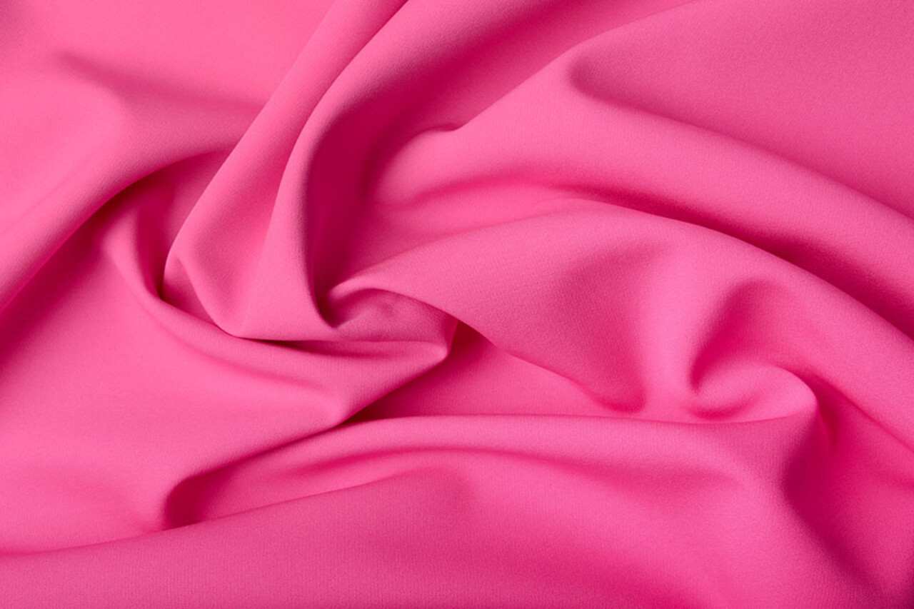 Crepe Stretch Fuchsia