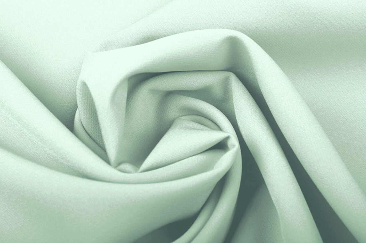 Crepe Stretch Licht Oud Groen