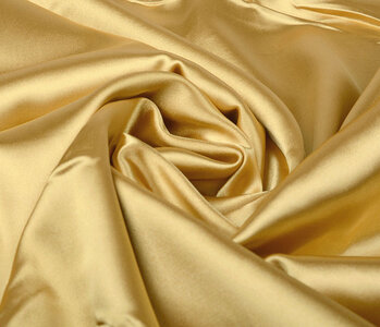 Stretch Satin Gold