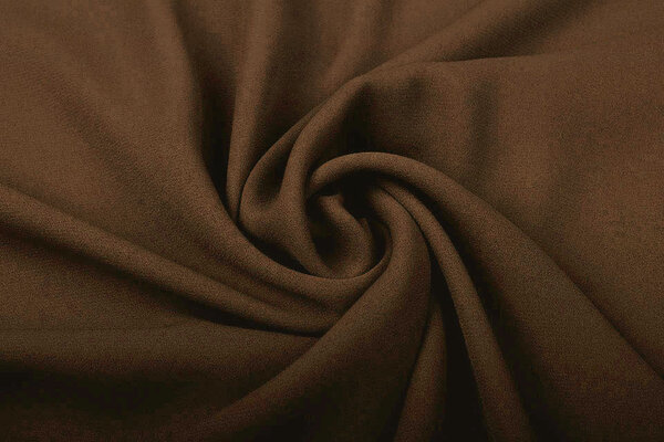 Crêpe Georgette Marron Foncé