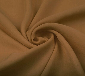 Crêpe Georgette Mocha brown Crêpe Georgette Mocha brown