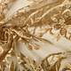 Mesh Embroidered  Eline Gold
