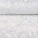 Netz Bestickt Eline Weiß