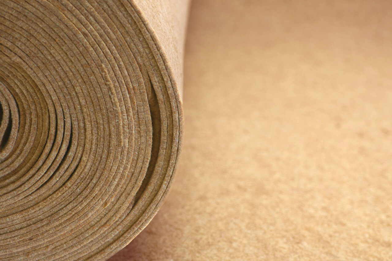 Koreaans Vilt 3 mm Licht Camel Melange Koreaans Vilt 3 mm Licht Camel Melange