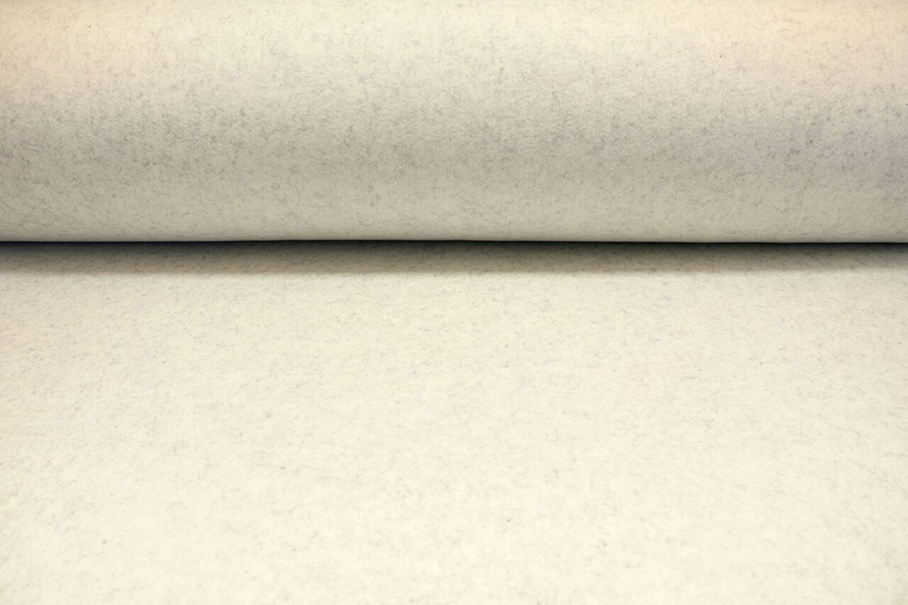 Koreanischer Filz 1 mm Creme Melange