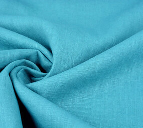 Oeko-Tex®  Washed Linen Aqua