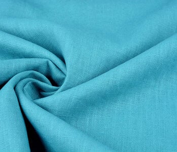 Oeko-Tex®  Washed Linen Aqua