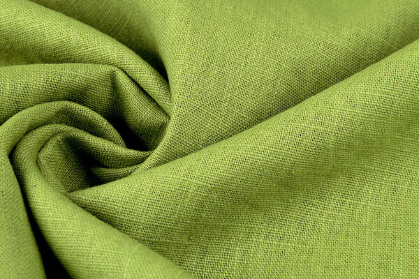 Oeko-Tex®  Washed Linen Moss Green