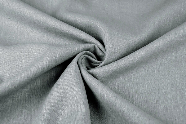 Oeko-Tex®  Gewaschenes Leinen Blau Grau