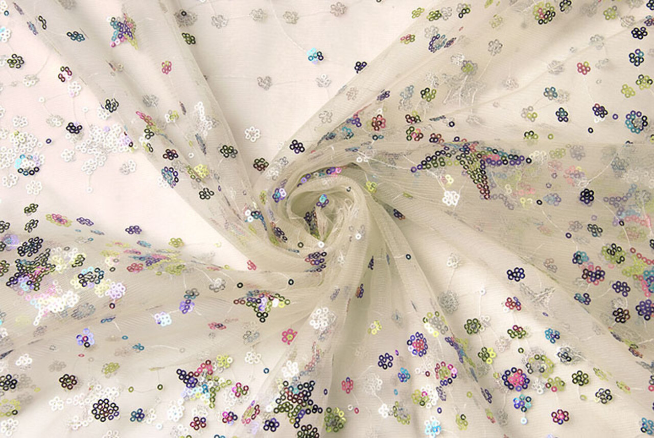 Résille Brodé Paillettes Juul Multicolore Résille Brodé Paillettes Juul Multicolore