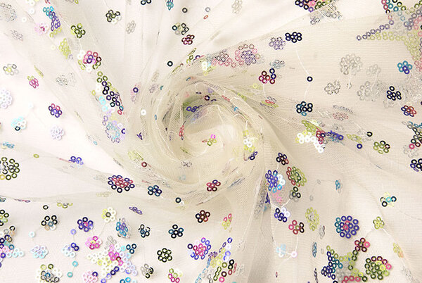 Netz Bestickt Pailletten Juul Multi Netz Bestickt Pailletten Juul Multi