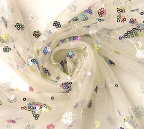 Netz Bestickt Pailletten Juul Multi Netz Bestickt Pailletten Juul Multi