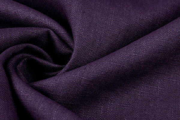 Oeko-Tex® Lin Lavé Foncé Violet Oeko-Tex® Lin Lavé Foncé Violet
