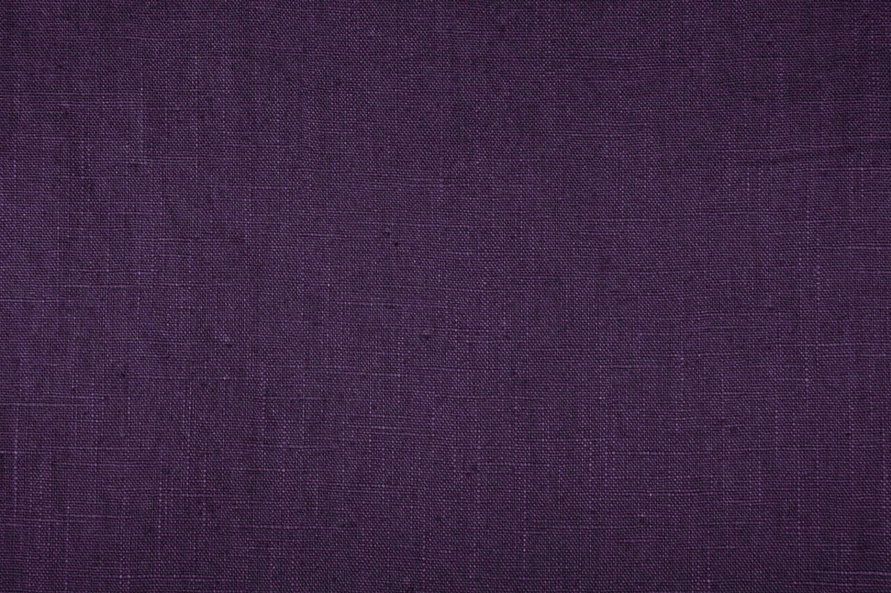 Oeko-Tex®  Gewaschene Leinen Dunkel violett