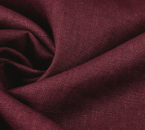 Oeko-Tex®  Washed Linen Bordeaux