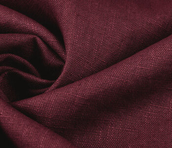 Oeko-Tex®  Gewaschenes Leinen Bordeaux