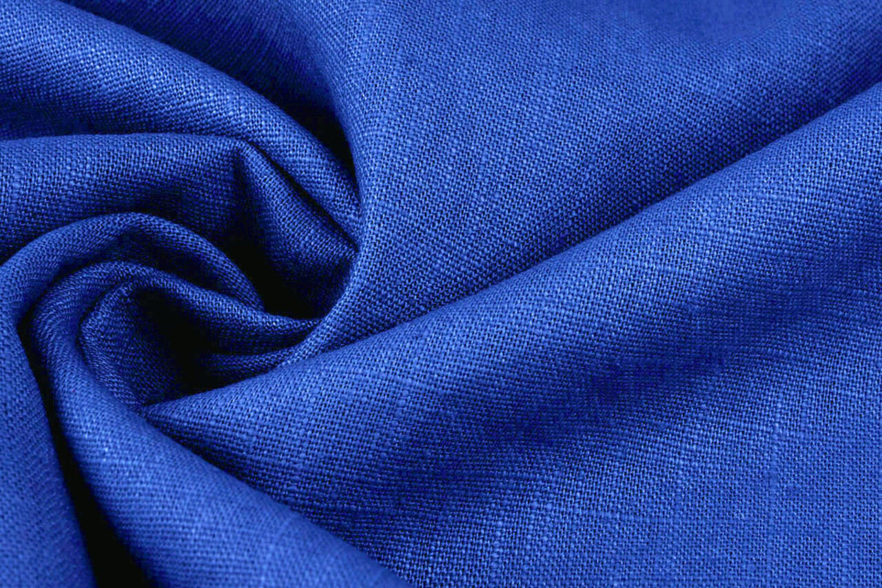 Oeko-Tex®  Gewassen Linnen Konings Blauw Oeko-Tex®  Gewassen Linnen Konings Blauw