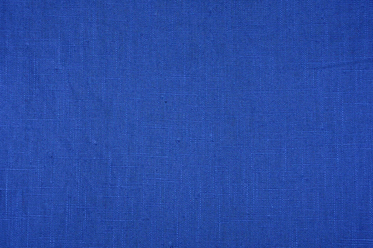 Oeko-Tex®  Washed Linen Kings Blue