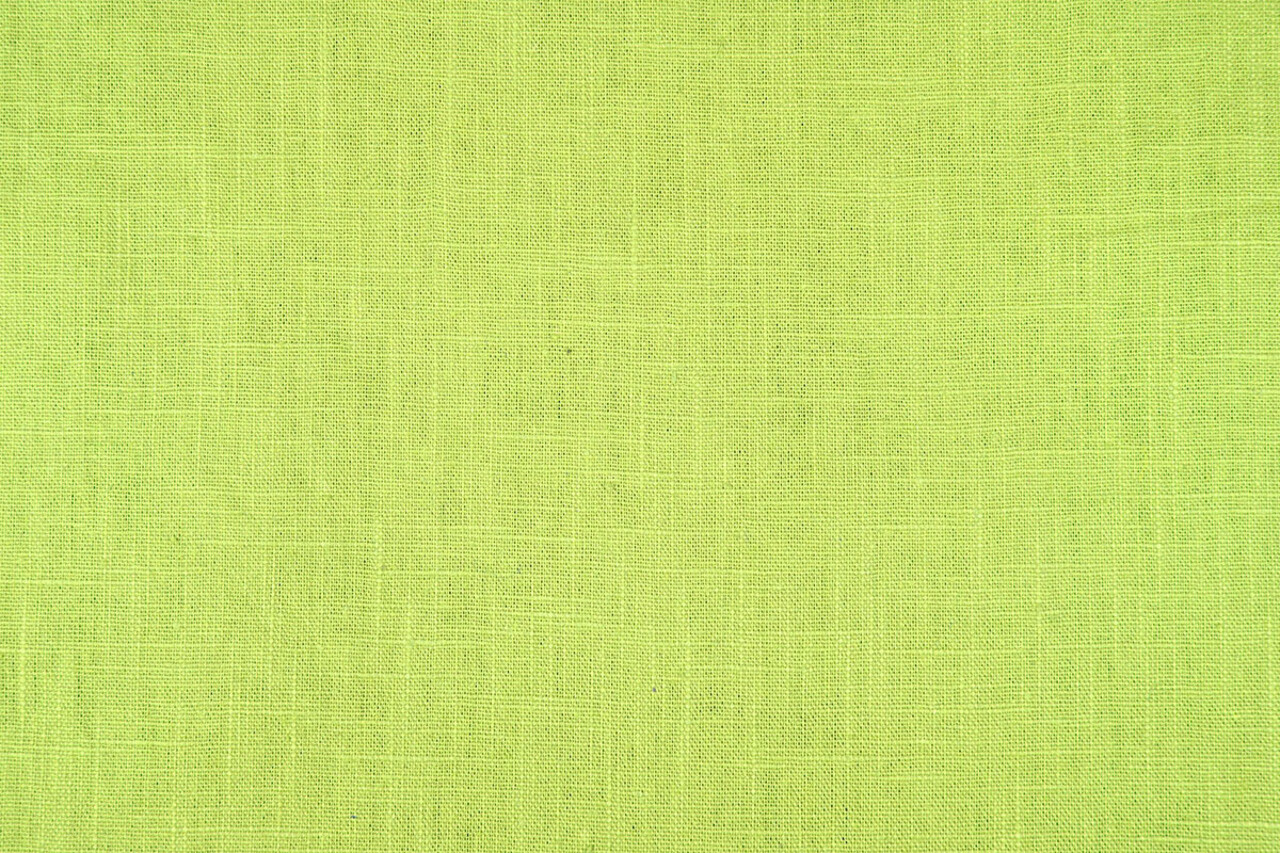 Oeko-Tex®  Gewaschene Leinen Limette Oeko-Tex®  Gewaschene Leinen Limette
