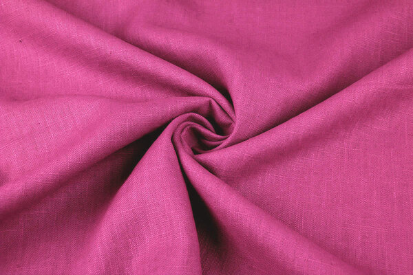 Oeko-Tex®  Washed Linen Fuchsia