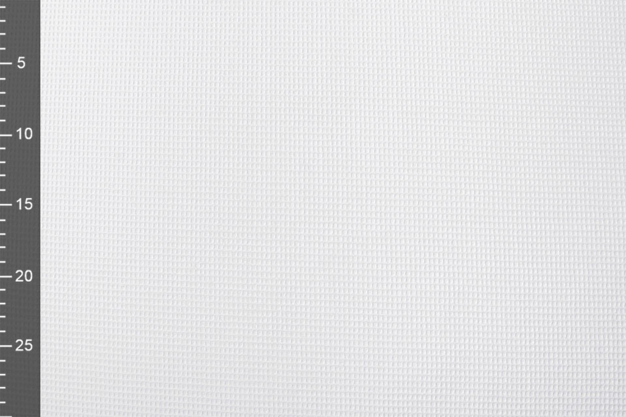 Oeko-Tex®  Mini Waffelpiqué Baumwolle Weiß