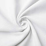 Oeko-Tex®  Mini Waffelpiqué Baumwolle Weiß Oeko-Tex®  Mini Waffelpiqué Baumwolle Weiß