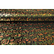 Brocado Kaupapa Azul Marino Dorado Multi