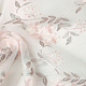 Mesh Embroidered Evi Pink Silber