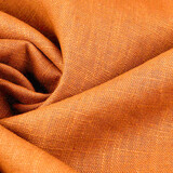 Oeko-Tex®  Gewaschenes Leinen Orange Oeko-Tex®  Gewaschenes Leinen Orange
