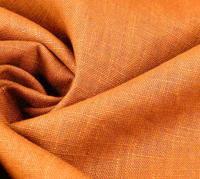 Oeko-Tex®  Washed Linen Orange