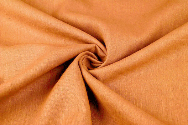 Oeko-Tex®  Washed Linen Orange