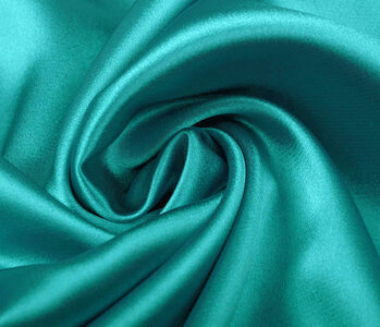 Stretch Satin Sea Green